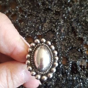 Sterling silver statement ring. Quality
